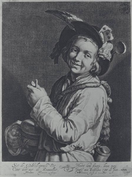 Figura di fanciullo abbigliato per il carnevale Bloemaert Cornelis il Giovane; Bloemaert Abraham Link risorsa: http://www.