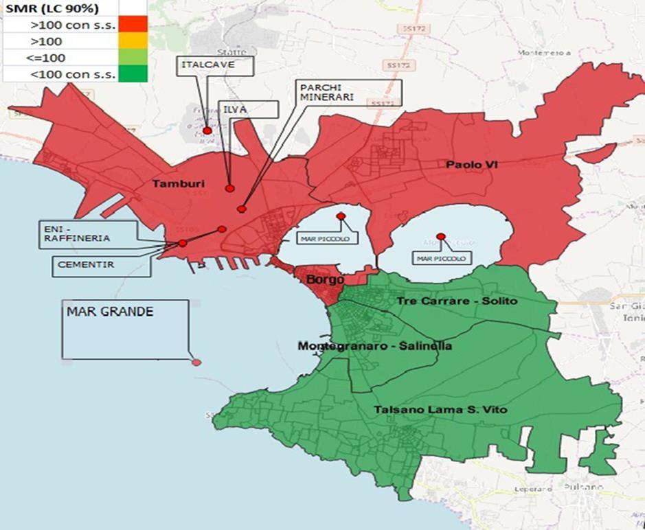 annua 2016 post AIA (mappa DX)* *Elab. su grafico Arpa Puglia (Apr.