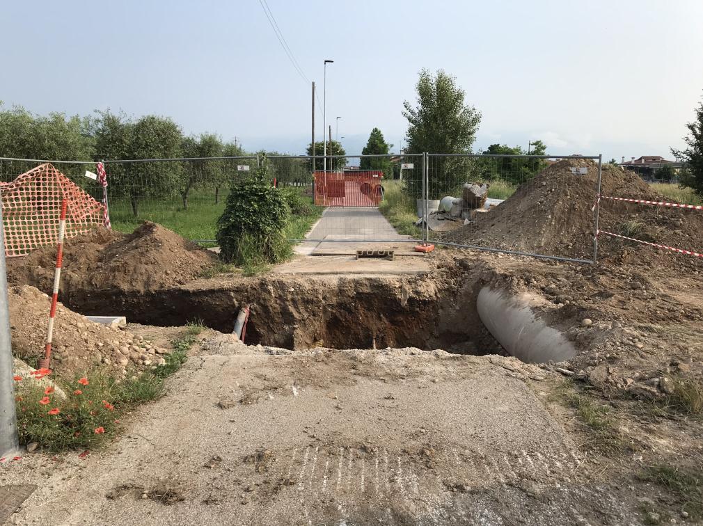 ultimazione); - CANALETTA DAGIO E ZAMBELLO, tombinatura di un tratto e realizzazione di un