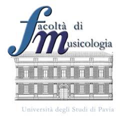 GUIDA DELLO STUDENTE Anno Accademico 20-13 INTRODUZIONE La Facoltà di Musicologia di Cremona attiva nell anno accademico 20-13 i corsi di