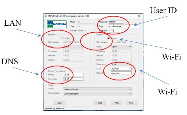 5.1) Setting M2net Station per accesso Internet Dopo aver effettuato il login al proprio sito personale, scaricare il software di configurazione M2net Station Configurator dalla sezione Download.