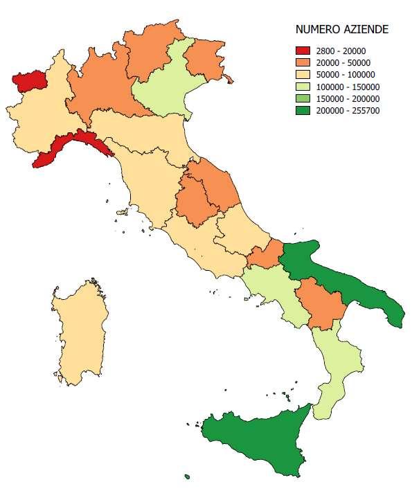 Situazione attuale in Italia: A.