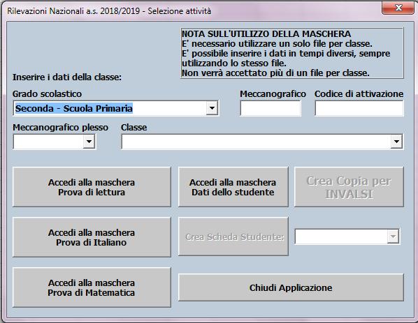 Figura 1 È necessario che le operazioni di seguito illustrate, fino all inserimento e relativo salvataggio dei dati primo studente 1, siano effettuate con un computer connesso ad internet.