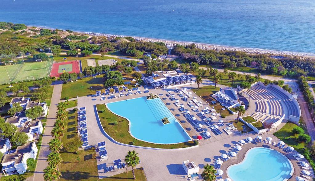 Futura Club Torre Rinalda Puglia Torre Rinalda 1 bambino 3 / 16 anni 2 bambino* 3 / 16 anni 23/06-30/06 560 780 Gratis Gratis Quote settimanali (a partire da) per persona in Soft All Inclusive in