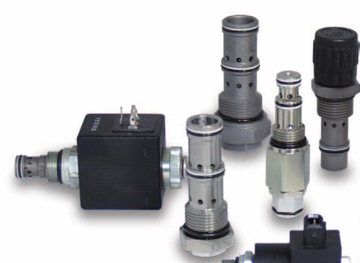 Valvole limitatrici di pressione - Pressure relief valves PTD Nominal flow (fup to) MC 8-0- MC azionamento diretto - direct acting 00-6 MG 0- azionamento differenziale - differential 00-6 MC.