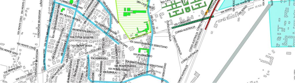La limitazione della velocità su Via Ciamician porterà una riduzione dei livelli in corrispondenza delle facciate degli edifici scolatici Beato Guanella e Lombardo Radice.