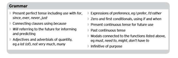 Pag. 4 / 5 Livelli esami ISE. I candidati devono superare i moduli Reading & Writing / Speaking & Listening.