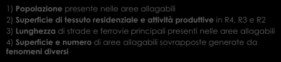 nelle aree allagabili 2) Superficie di tessuto