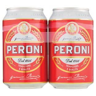 BIRRA PERONI 2x33 cl 0,99 1,50 al lt