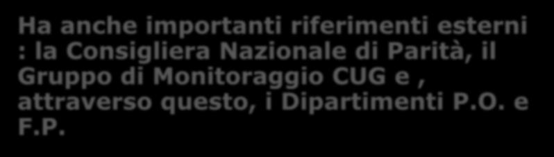 Consigliera Nazionale di Parità, il