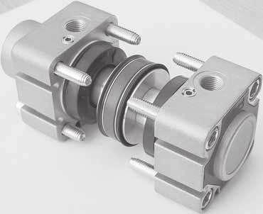 cilindri ISO 431 VDMA cylinders ISO 431 VDMA kit cilindro cylinder kit Il kit comprende: - testate premontate con boccola, paracolpi e ammortizzo - pistone con magnete, guarnizioni e anello di guida