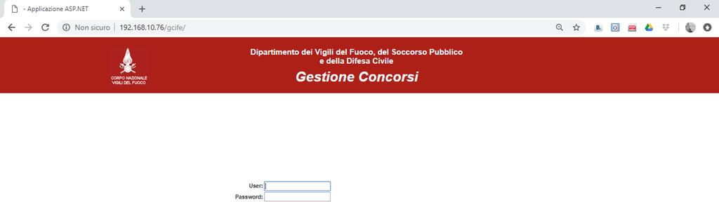 INTRODUZIONE Il presente Manuale Utente è stato realizzato per descrivere le funzionalità della procedura informatica GESTIONE CONCORSI, realizzata per consentire al personale del Corpo Nazionale dei