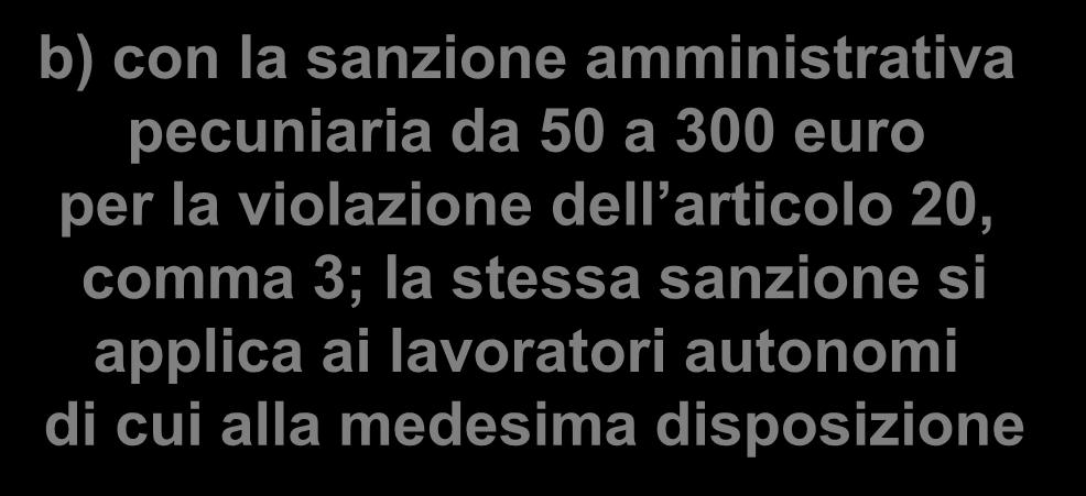 articolo 20, comma 2, lett.