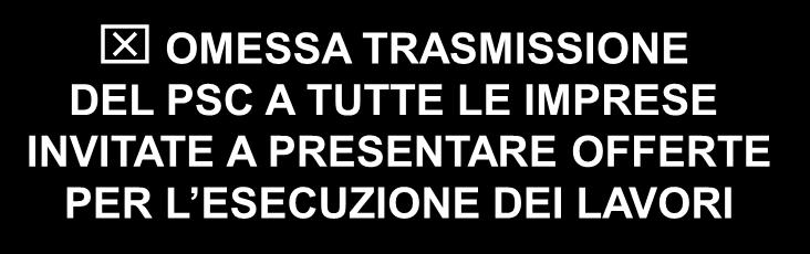 000 euro per la violazione dell art. 90, comma 9,lett. a) Art. 157, comma 1, lett. c), D.