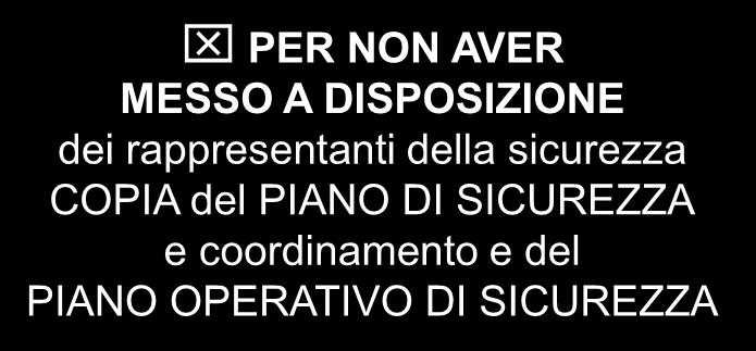 MISURE CONFORMI alle prescrizioni di