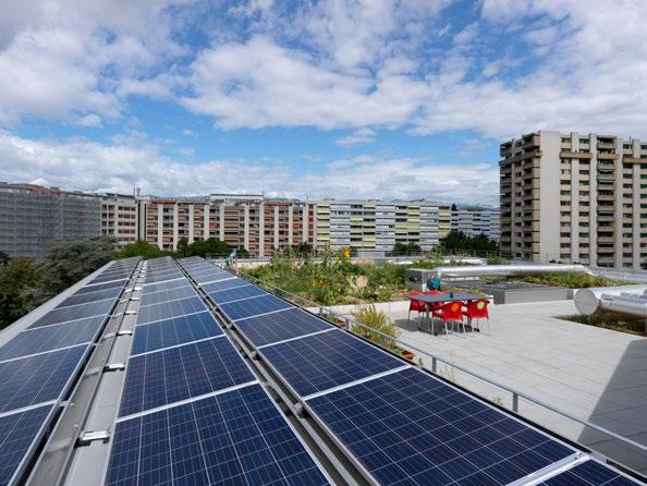 fotovoltaico e giardino pensile comunale