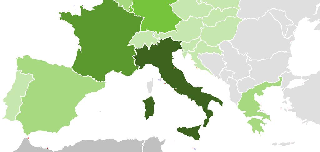 REGISTRO BANCHE UNITA SCO PAZIENTI Unità rilasciate - Destinazione in Europa Regno Unito 35 Norvegia 1 3 Svezia 3 Finlandia Irlanda 1 Danimarca 8 Olanda