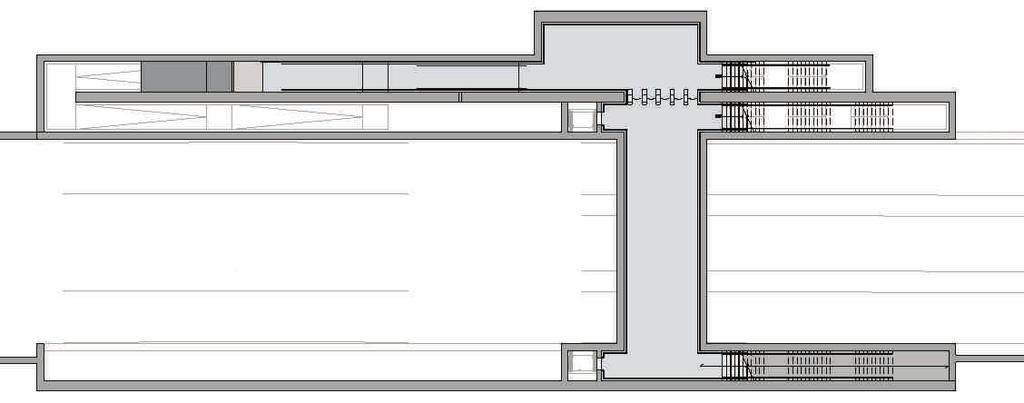 IF0G 00 D 97 RG SC0000 001 A 20 di 55 Figura 17 - Piano Sottopassi Fermata Apice Figura 18 - Sezione Fermata Apice La fermata è progettata in modo da