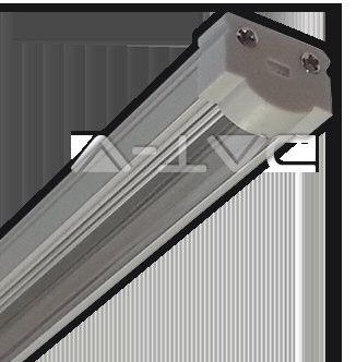 Versione per Conf 10501 Bianco freddo 10,55 10502 Bianco caldo 10,55 Profilo rettangolare in alluminio Round per strisce LED