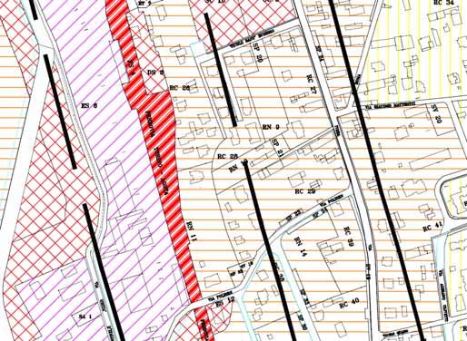 concentrico,delimitata a nord da via Sant Eusebio, a