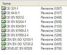 Non obbligatrie Le macchine costruite in conformità di una norma armonizzata, il cui riferimento è stato