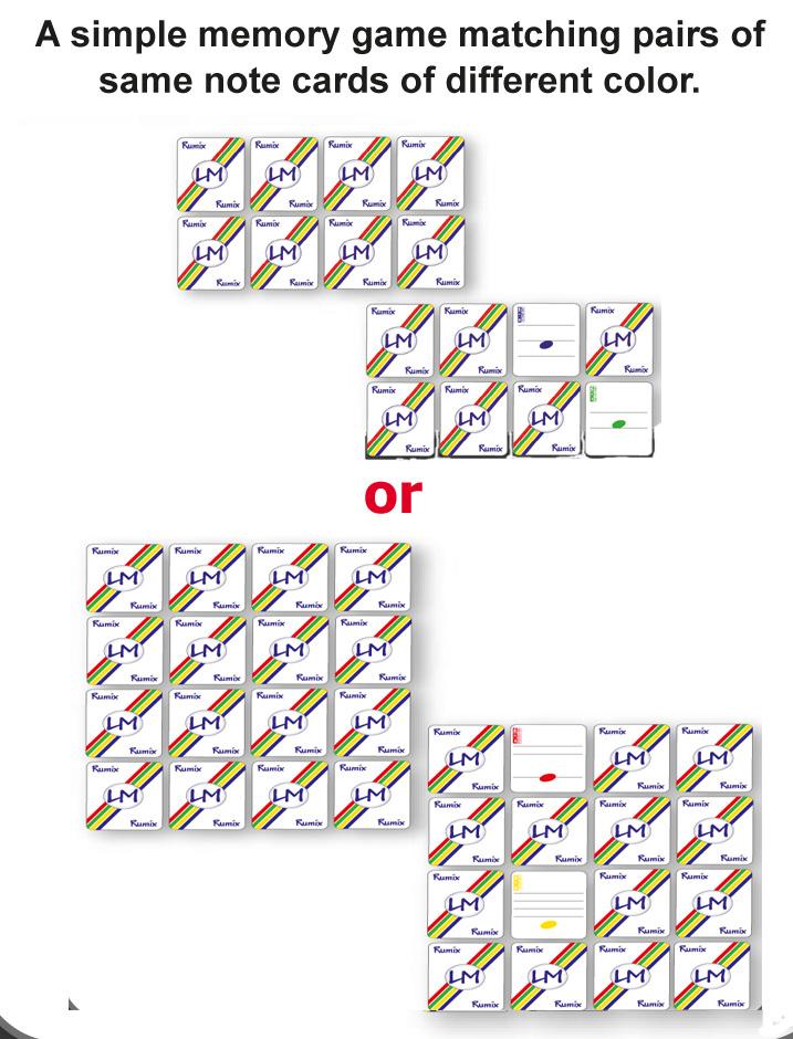 Coppie (Pairs) Lo scopo del gioco è scoprire quante più possibile coppie di carte con note uguali (senza considerare il colore). I jolly sono esclusi.