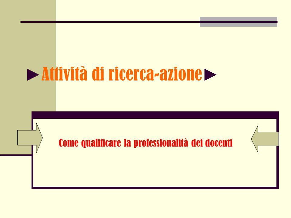 PROGETTO RICERCA-AZIONE