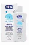 14,90 1,80 Dentifricio alla fragola 12 mesi + CHICCO Shampoo baby moments CHICCO 0 Bagno baby