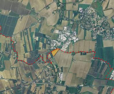 PIANO DEGLI INTERVENTI SCHEDA ACCORDO N. 07 superficie territoriale (St): 20.983 mq superficie utile (Su): 12.000 mq superficie coperta massima: 10.000 mq insediamenti produttivi di cui all art.