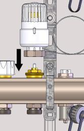 Diagramma di portata pompa Collegamenti elettrici Termostato di sicurezza Collegare il termostato come nello schema sotto riportato ricordando che: Morsetto C: entrata comune; Morsetto 1: apre il