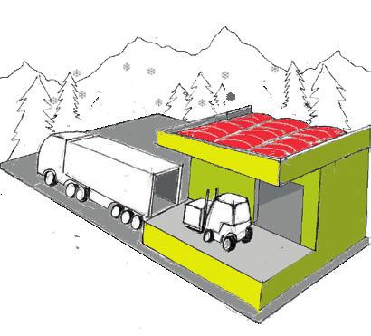 CALCESTRUZZI PER AMBIENTI SPECIALI 3In MONTAGNA e in PIANURA