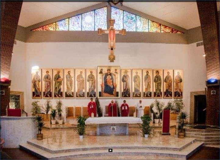 50 anni di storia 2009 la nuova Chiesa Successivamente (2009 ) furono istallate quindici bellissime icone (la Madonna con il Bambino, i dodici Apostoli, S. Paolo e S.