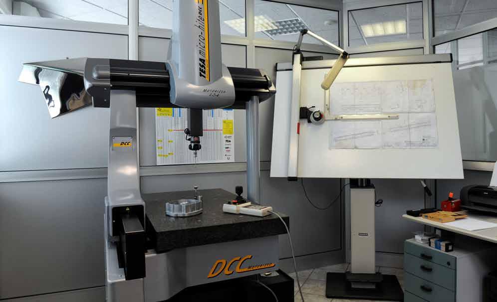 Our testing center is equipped with a Tesa Micro-Hite 3D machine.