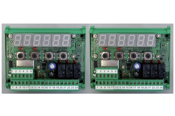 INDICATORI INDICATORS Mod. WIN6 A+B LIMITATORE DI CARICO ELECTRONIC LOAD LIMITER Limitazione del carico rilevato tramite l intervento di soglie di allarme e preallarme.