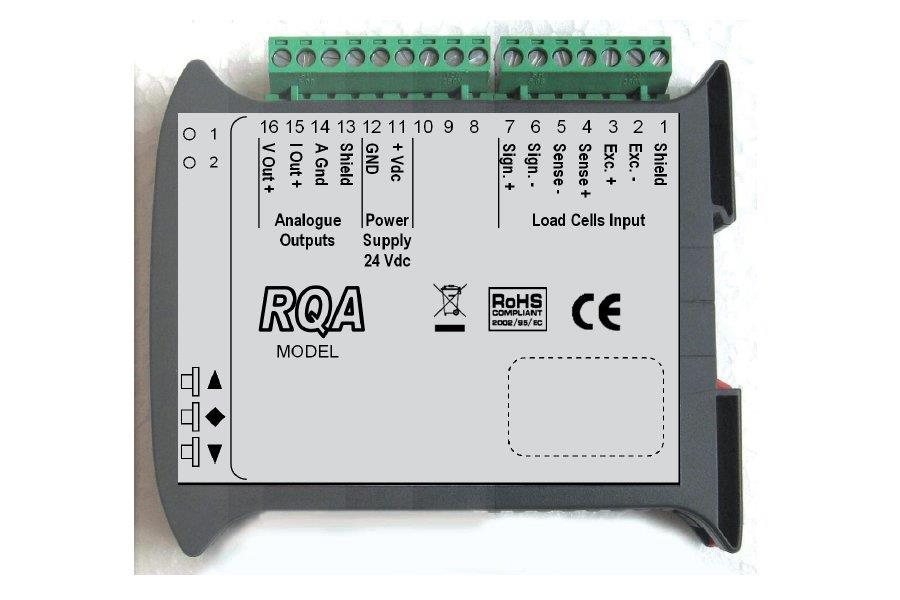 Uscita Analogica in tensione Voltage analog output Uscita Analogica in corrente Current analog output Conformità alle Normative Conformity to standard Tensione: ± 10 V / ± 5 V Voltage: ± 10 V / ± 5 V