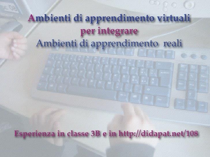 concepire, sviluppare e attuare progetti diversi che consentono loro di risolvere i problemi e