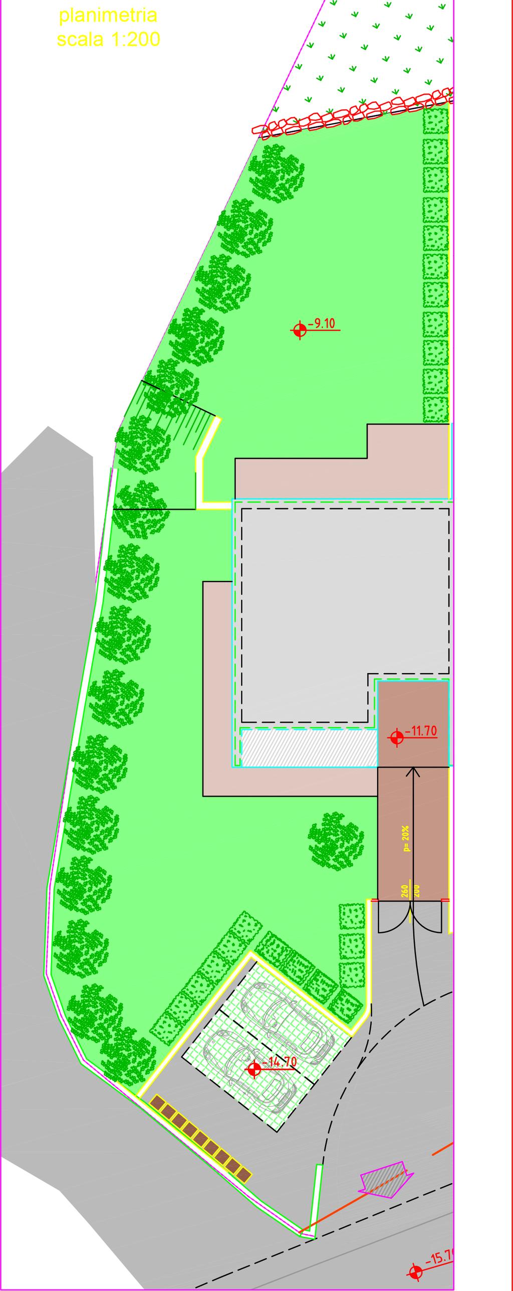 Lastrico solare 81,30 mq 25% 20,33 mq Garage 27,19 mq 60% 16,31 mq Posti auto scoperti 26,50 mq 20% 5,30 mq Giardino fino a 25,00 mq