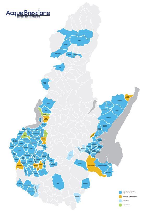 I numeri ed il territorio, oggi. Gestioni (aggiornamento ad oggi) 92 Comuni 530.