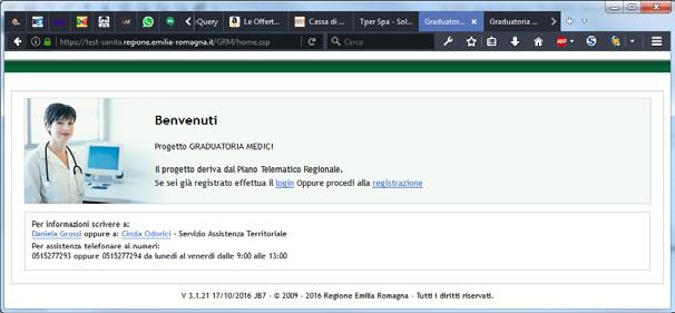 12 1 Introduzione Il presente documento descrive la procedura di registrazione all applicativo GRM (Graduatoria Medici) per l inoltro della domanda di iscrizione alle graduatorie regionali MMG e PLS.