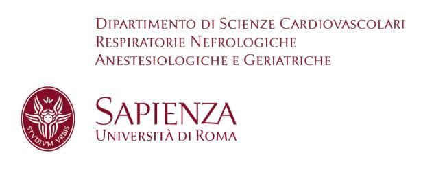 DETERMINA A CONTRARRE Dipartimento di Scienze Cardiovascolari Respiratorie Nefrologiche Anestesiologiche e Geriatriche Sapienza - Università di Roma DETERMINA A CONTRARRE nr.