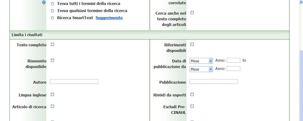 Il limite: Assistenza basata sulle