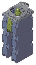 8 Distanze minime di montaggio Base di aggancio a 3 posti A=30 mm Base di aggancio a 4 posti A=40 mm Tutte le misure nei disegni sono in mm 50 A Numero massimo unità di contatto Base di aggancio a 3