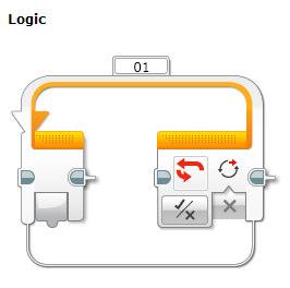 LOOP BLOCK : Logic mode I blocchi dentro il loop vengono ripetuti almeno una volta e sino a quando l Until input è
