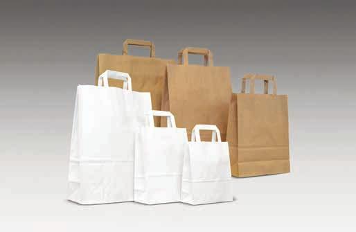 SENZA STAMPA SENZA STAMPA ECONOMY New 2019 Shopper Automatico NEUTRO Avana riciclato - Kraft bianco - Sealing avana - Maniglia