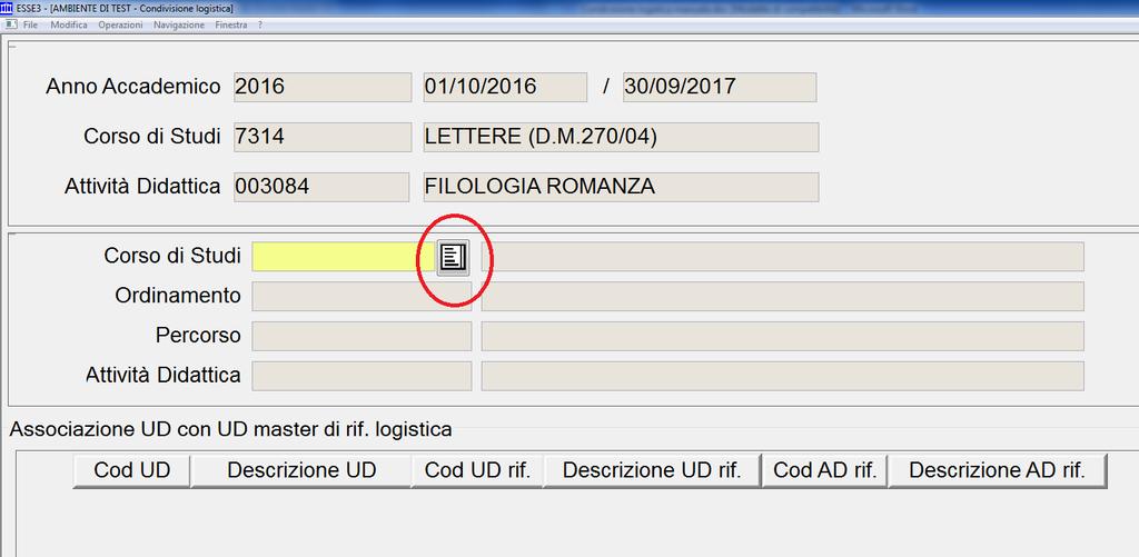 Cliccando su Assegna Log ad altre AD, si accede alla maschera Condivisione logistica (Figura 7), dove è