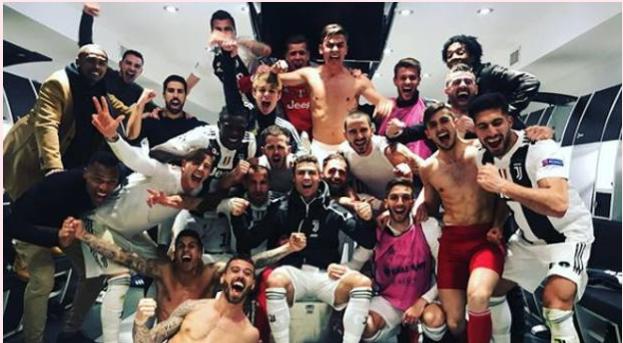 La festa dei giocatori dopo la qualificazione postata da Bonucci su Instagram Una mossa vincente che ha funzionato alla perfezione ma con tutta la Juventus subito aggressiva dal 1 minuto di gioco,