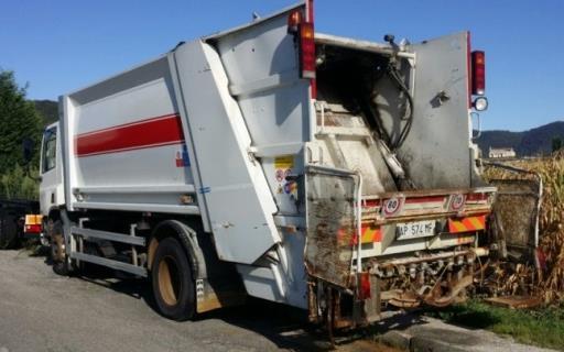 CCV97 IVECO 145-17 Anno 1991 Compattatore SEMAT da 14m3 con