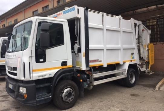 CCV191 IVECO 160E25 Anno 2013 Allestito con compattatore AUTOBREN