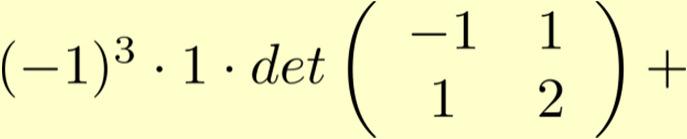 Clcolo dell invers di un mtrice metodo lterntivo Il determinnte di un mtrice qudrt è uno sclre che ne