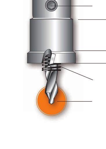 Questefreseatazzasonoadateperl utilizzosututiimaterialicon spessoremax10mm (3/8 )(senzamoladiespulsione).